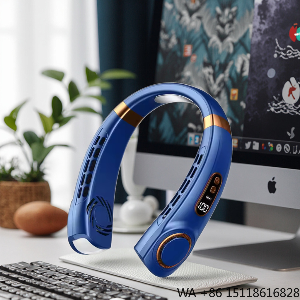 Air Conditioners - Портативный USB-вентилятор для шеи с пятью