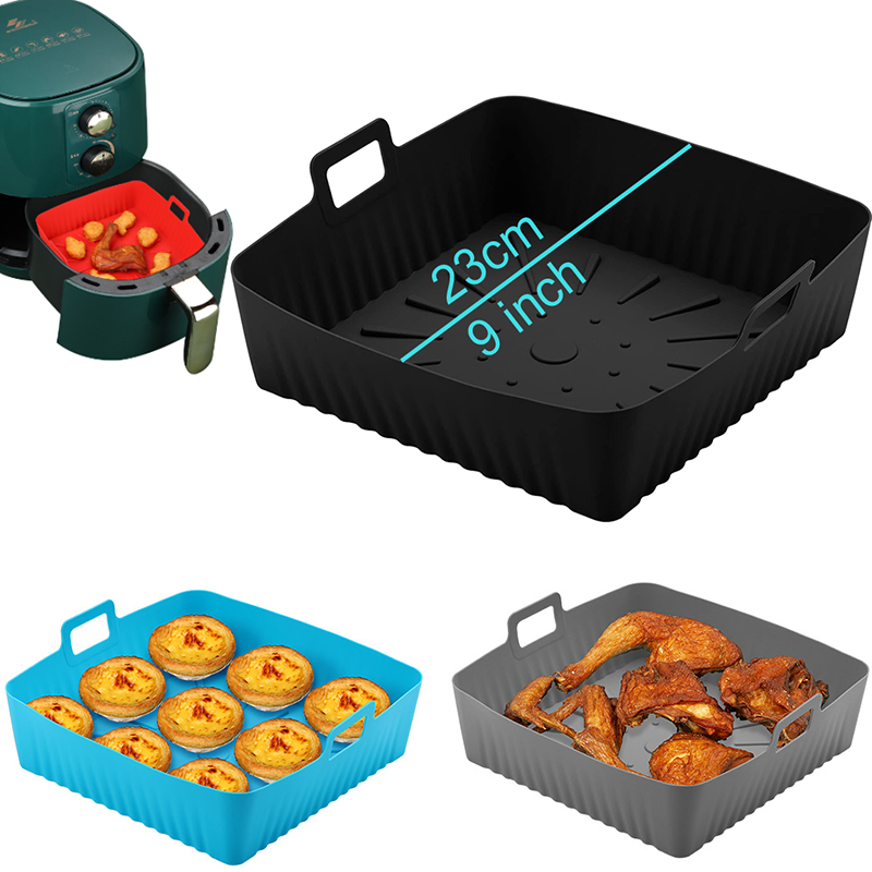 Air Fryer Silicone Pot Liner - Большая силиконовая корзина для аэрофритюрницы 23