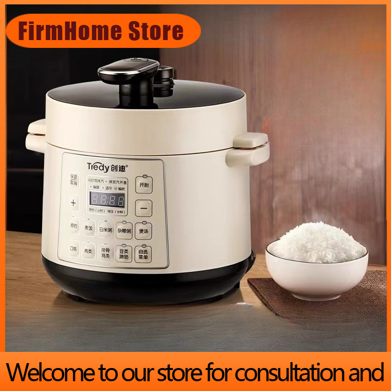 Smart Instant Pressure Cooker - Электрическая скороварка FirmHome Store, 4 л,
