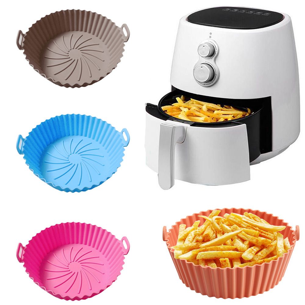 Air Fryer Silicone Pot Liner - 1 шт., силиконовая корзина для жарки