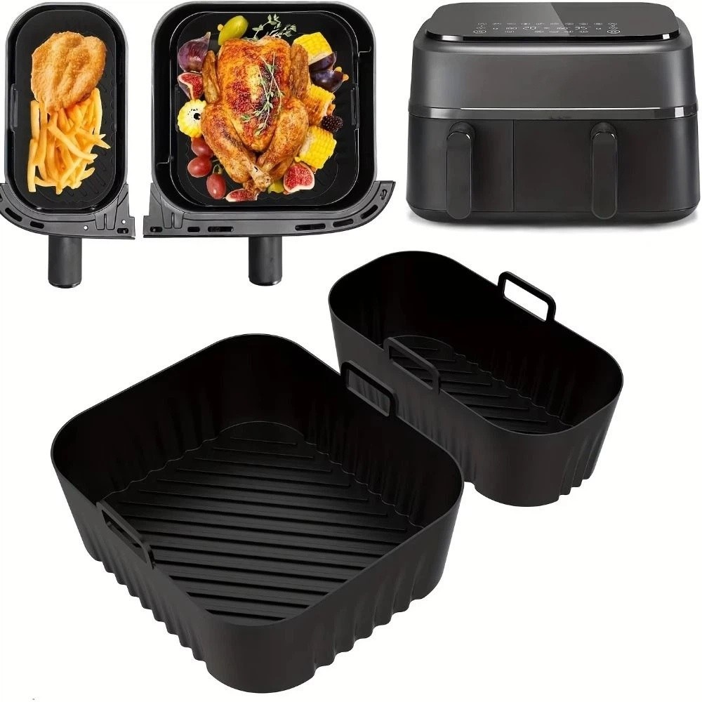 Air Fryer Silicone Pot Liner - Силиконовая форма для аэрофритюрницы 6л/3л, антипригарная,