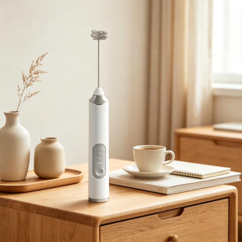 Electric Milk Frother Handheld - Ручной электрический вспениватель молока с 2