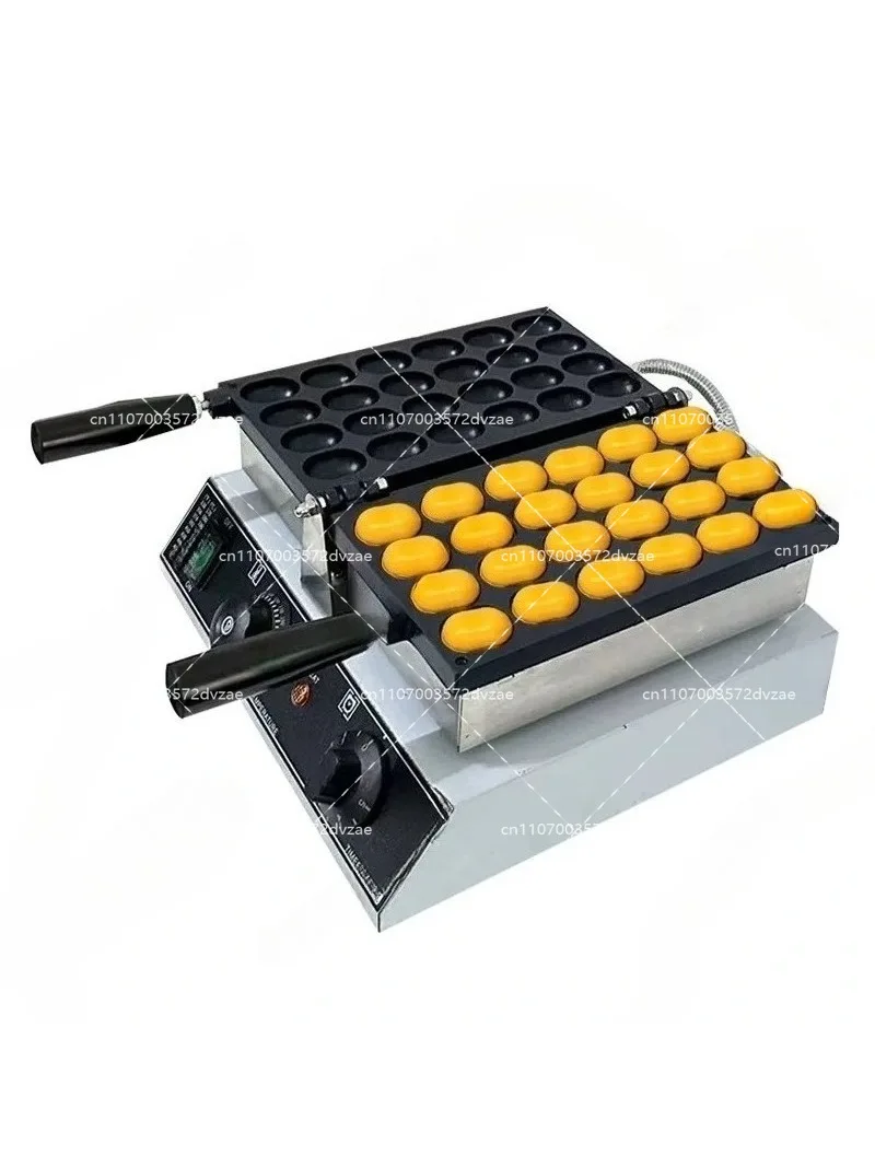 Mini Waffle Maker Machine - Мини-вафельница для овальных вафель с антипригарным