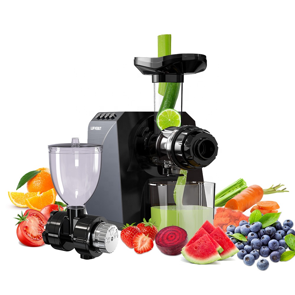 Electric Slow Juicer Cold Press - Коммерческая многофункциональная соковыжималка холодного отжима для