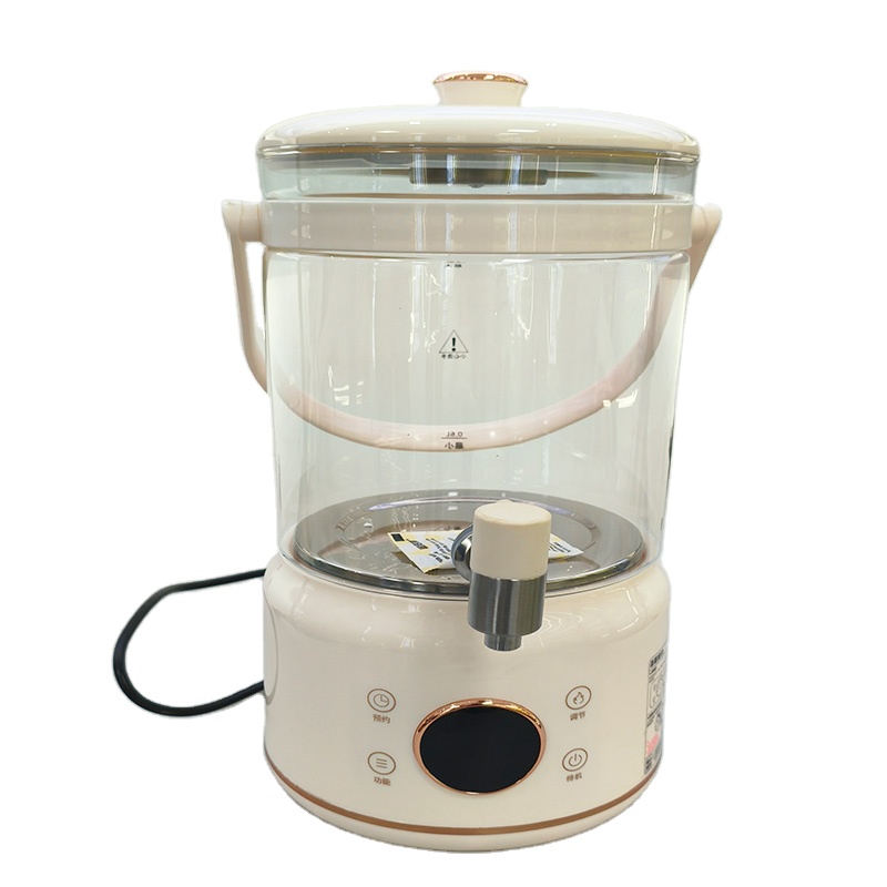 Electric Kettle Temperature Control - Белый беспроводной электрический чайник из стекла