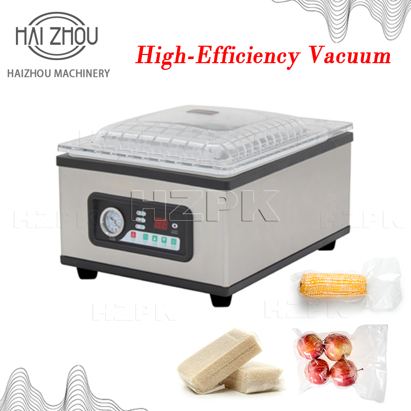 Food Vacuum Sealer Machine - Коммерческий вакуумный упаковщик HAIZHOU: Автоматическая камерная