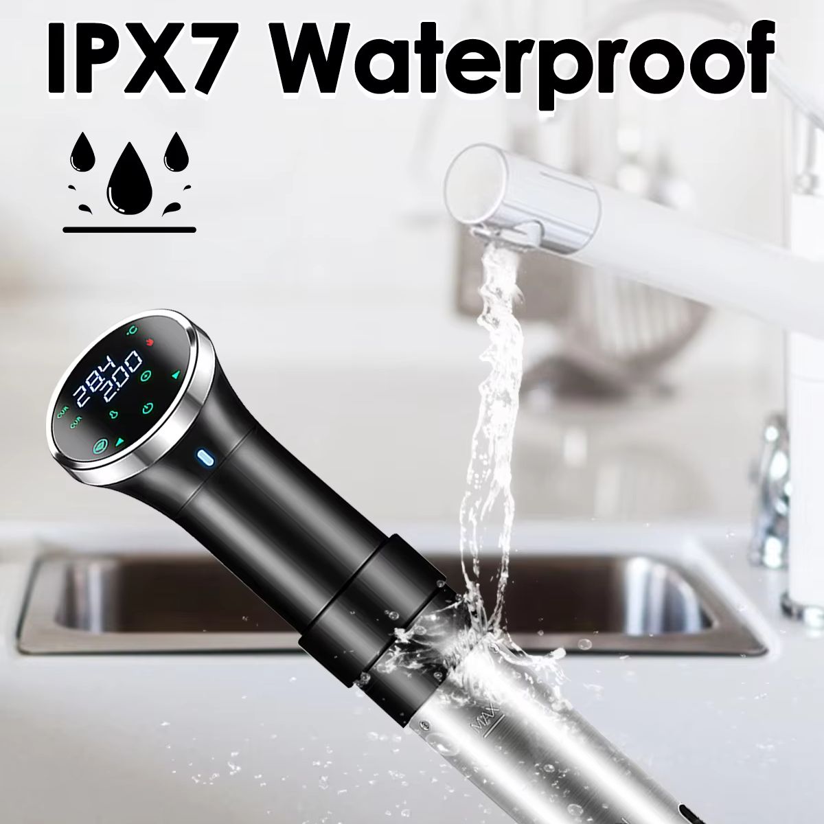 Digital Sous Vide Precision Cooker - Су-вид-аппарат 1100 Вт, погружной циркулятор 25-95