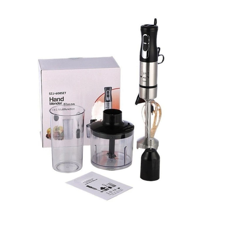 Immersion Hand Blender Set - Многофункциональный погружной блендер-миксер, портативный электрический измельчитель