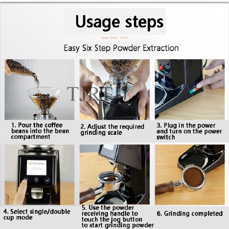 Электрическая промышленная про – обзор и цена Coffee Bean Grinder Electric