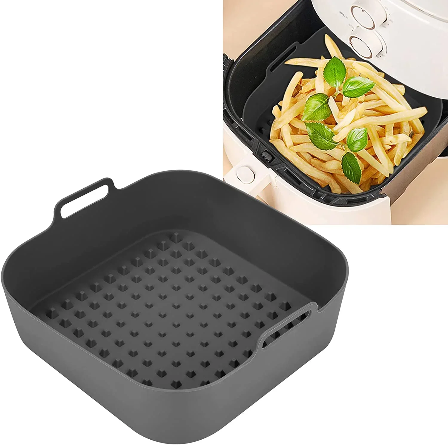 Силиконовый горшок для фритюрн – обзор и цена Air Fryer Silicone Pot Liner