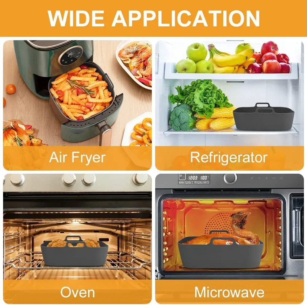 Силиконовый горшок для фритюрн – обзор и цена Air Fryer Silicone Pot Liner