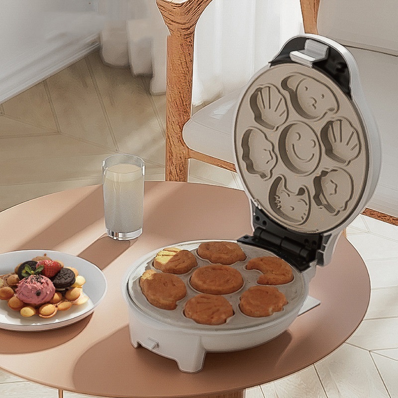 Мини-сэндвичница 750 Вт, элект – обзор и цена Mini Waffle Maker Machine