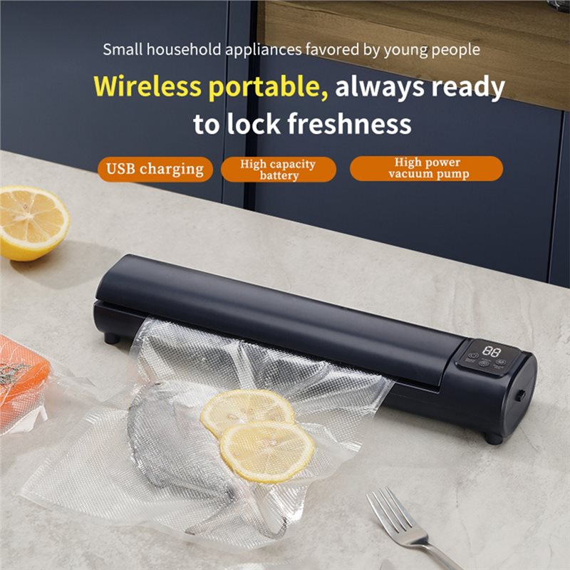 Портативный вакуумный упаковщи – обзор и цена Food Vacuum Sealer Machine