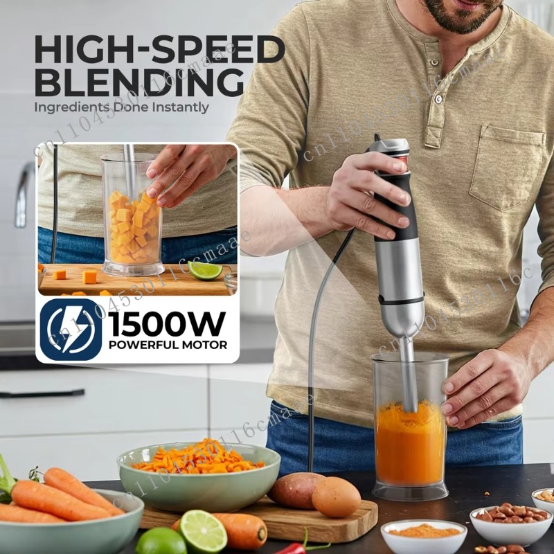 Мощный погружной блендер 6-в-1 – обзор и цена Immersion Hand Blender Set
