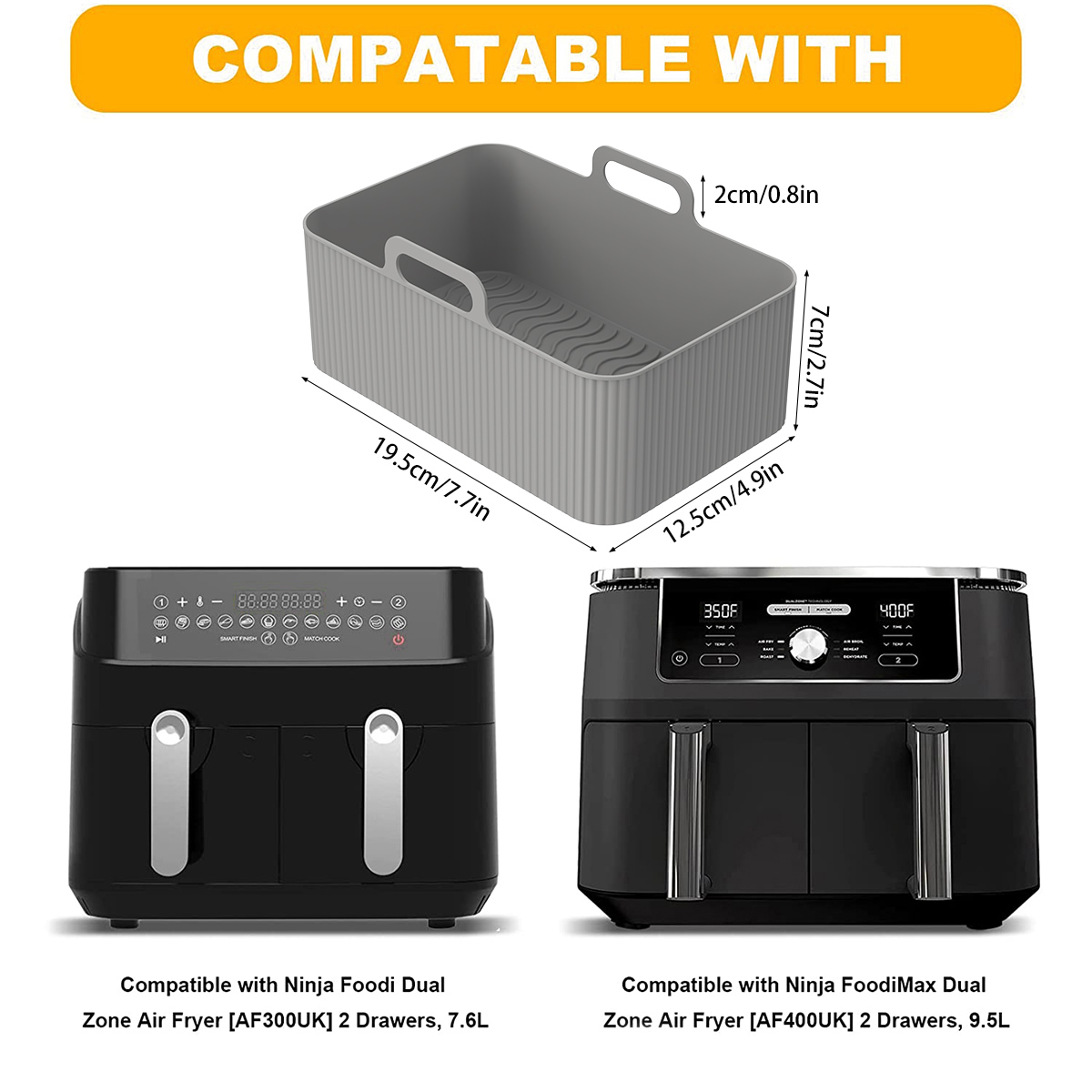 Силиконовый вкладыш для фритюр – обзор и цена Air Fryer Silicone Pot Liner