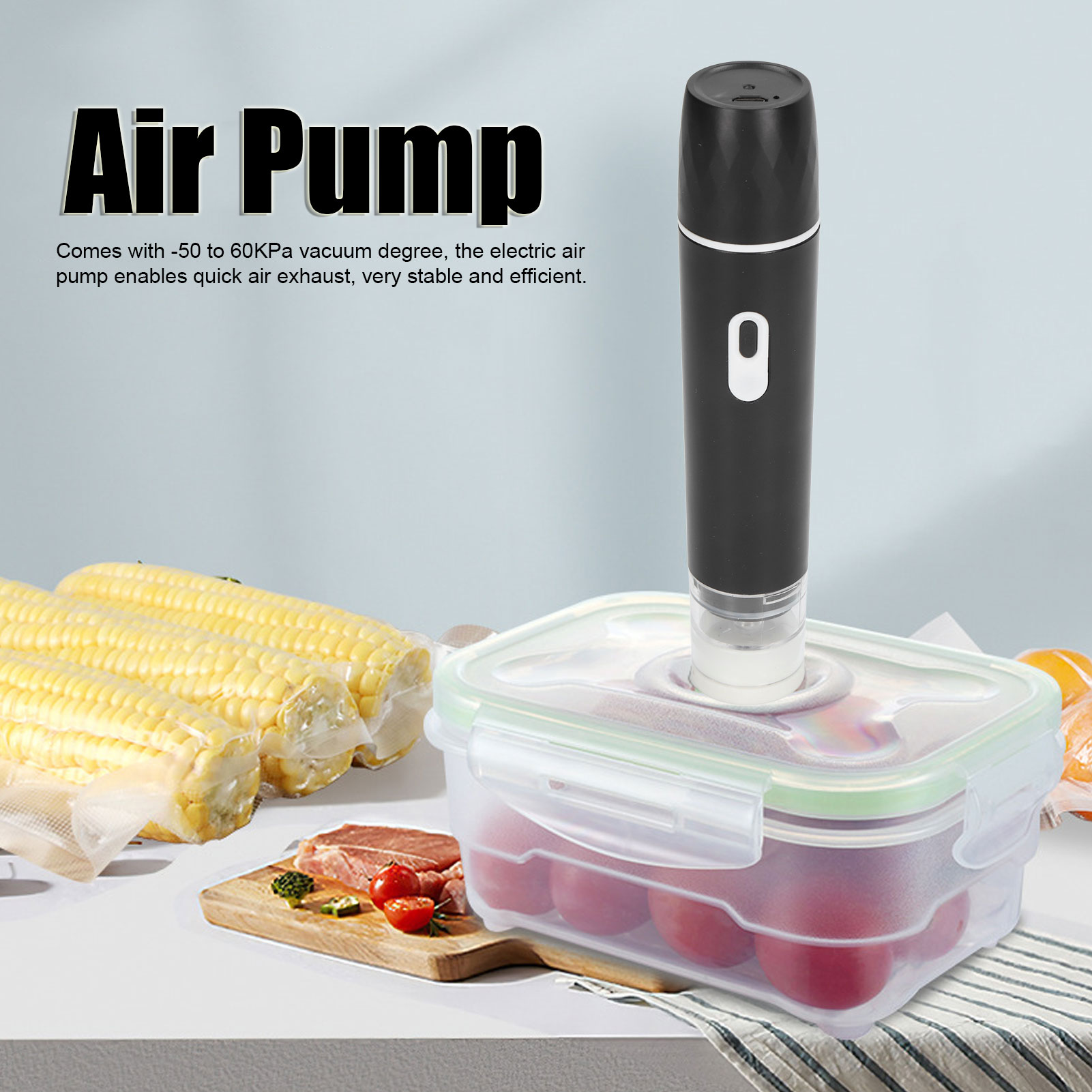 Электрический воздушный насос, – обзор и цена Food Vacuum Sealer Machine