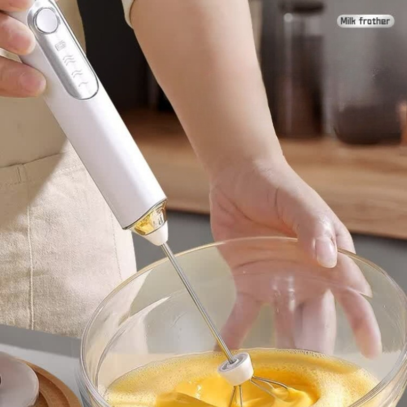 Ручной электрический вспениват – обзор и цена Electric Milk Frother Handheld