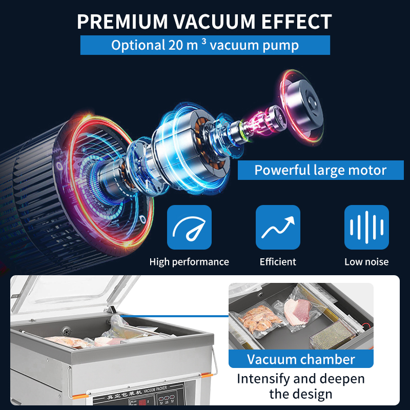 Коммерческая полуавтоматическа – обзор и цена Food Vacuum Sealer Machine
