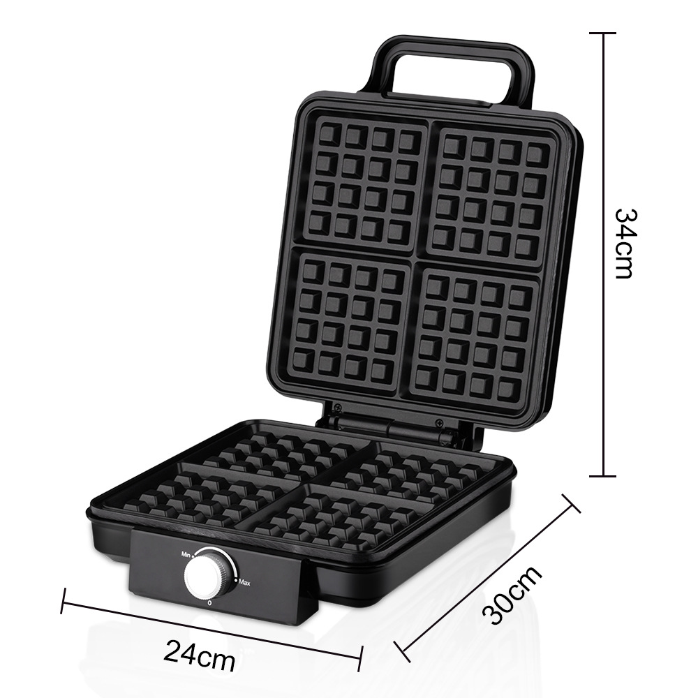 Бельгийская вафельница с 4 лом – обзор и цена Mini Waffle Maker Machine