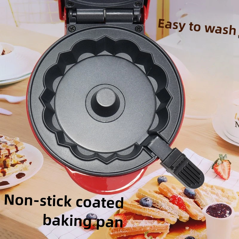 Мини-тостер для дома, двухстор – обзор и цена Mini Waffle Maker Machine
