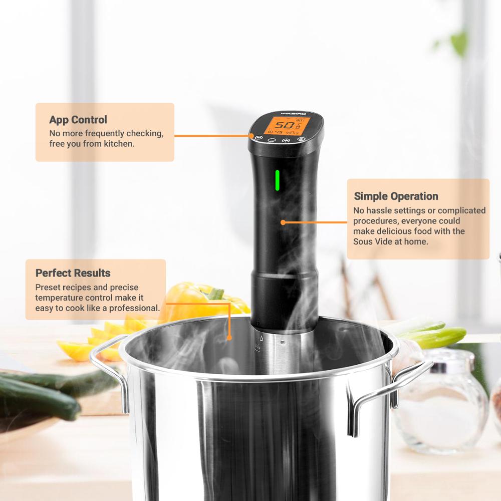INKBIRD ISV-200W Wi-Fi Кулинар – обзор и цена Digital Sous Vide Precision Cooker