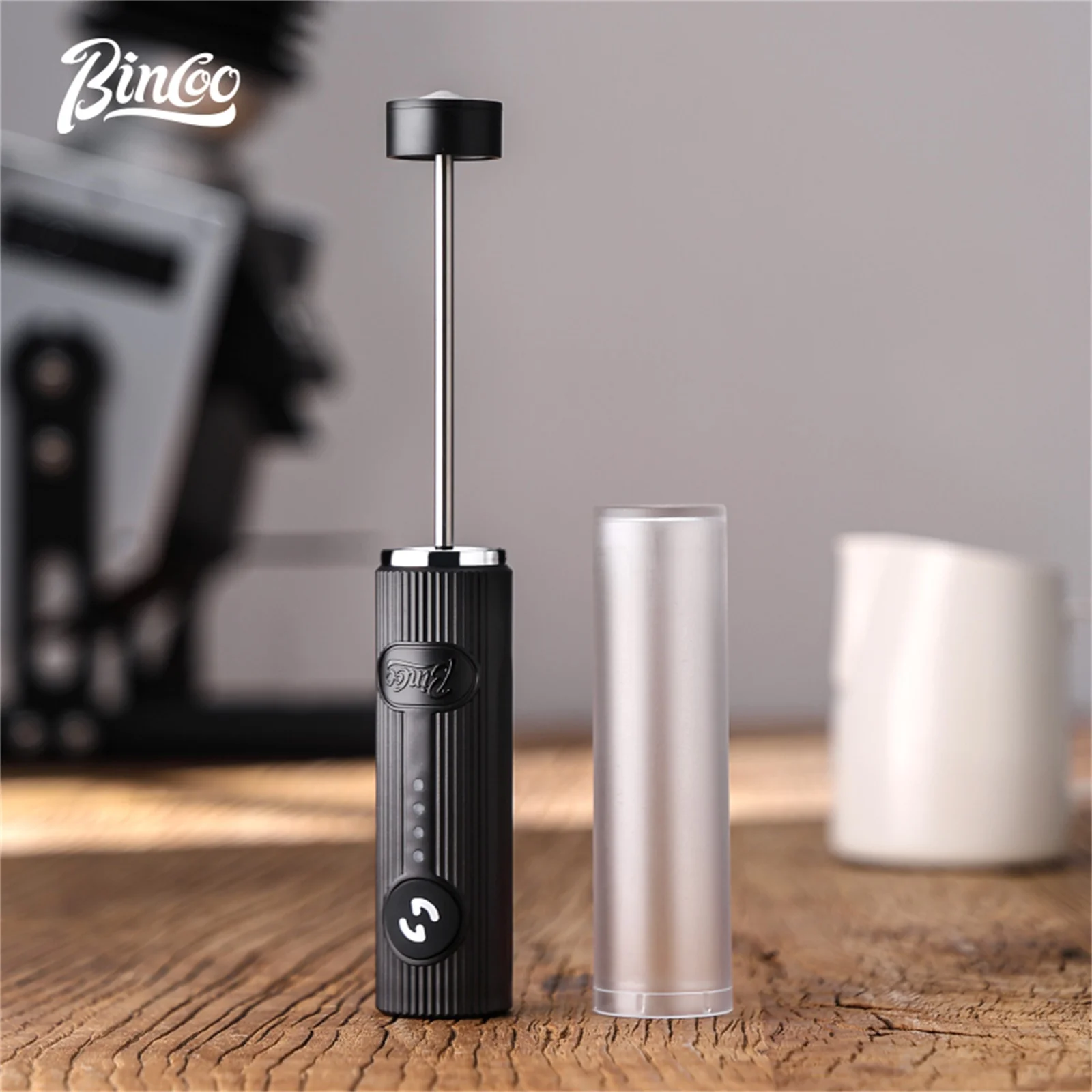 Bincoo новый вспениватель моло – обзор и цена Electric Milk Frother Handheld