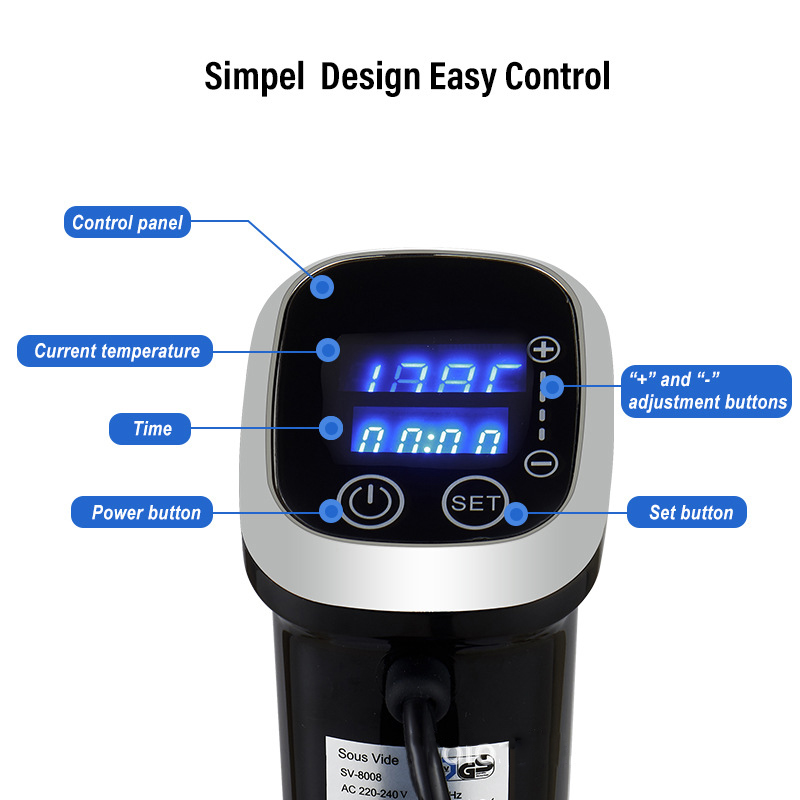Водонепроницаемая прецизионная – обзор и цена Digital Sous Vide Precision Cooker