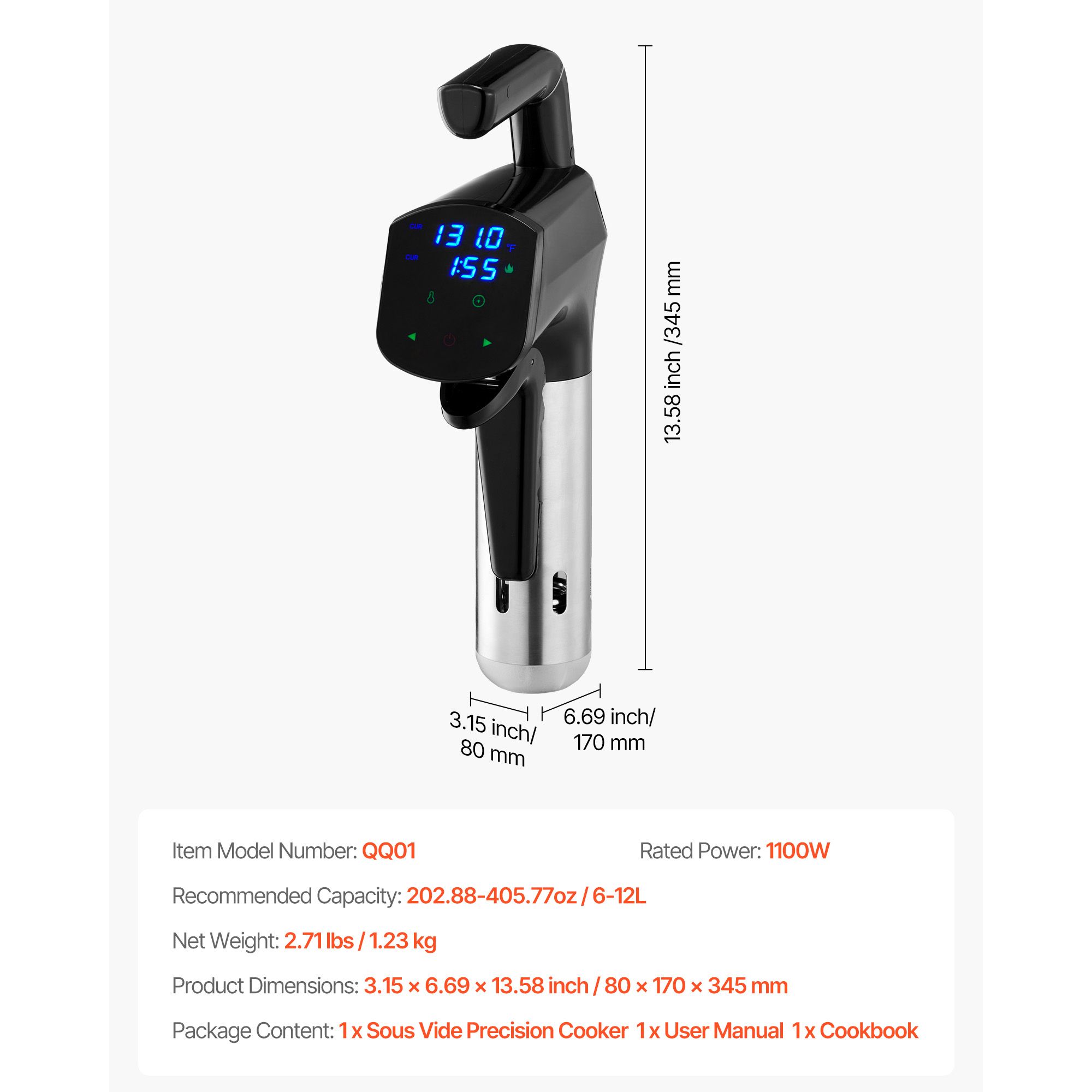 Термостат для приготовления пи – обзор и цена Digital Sous Vide Precision Cooker