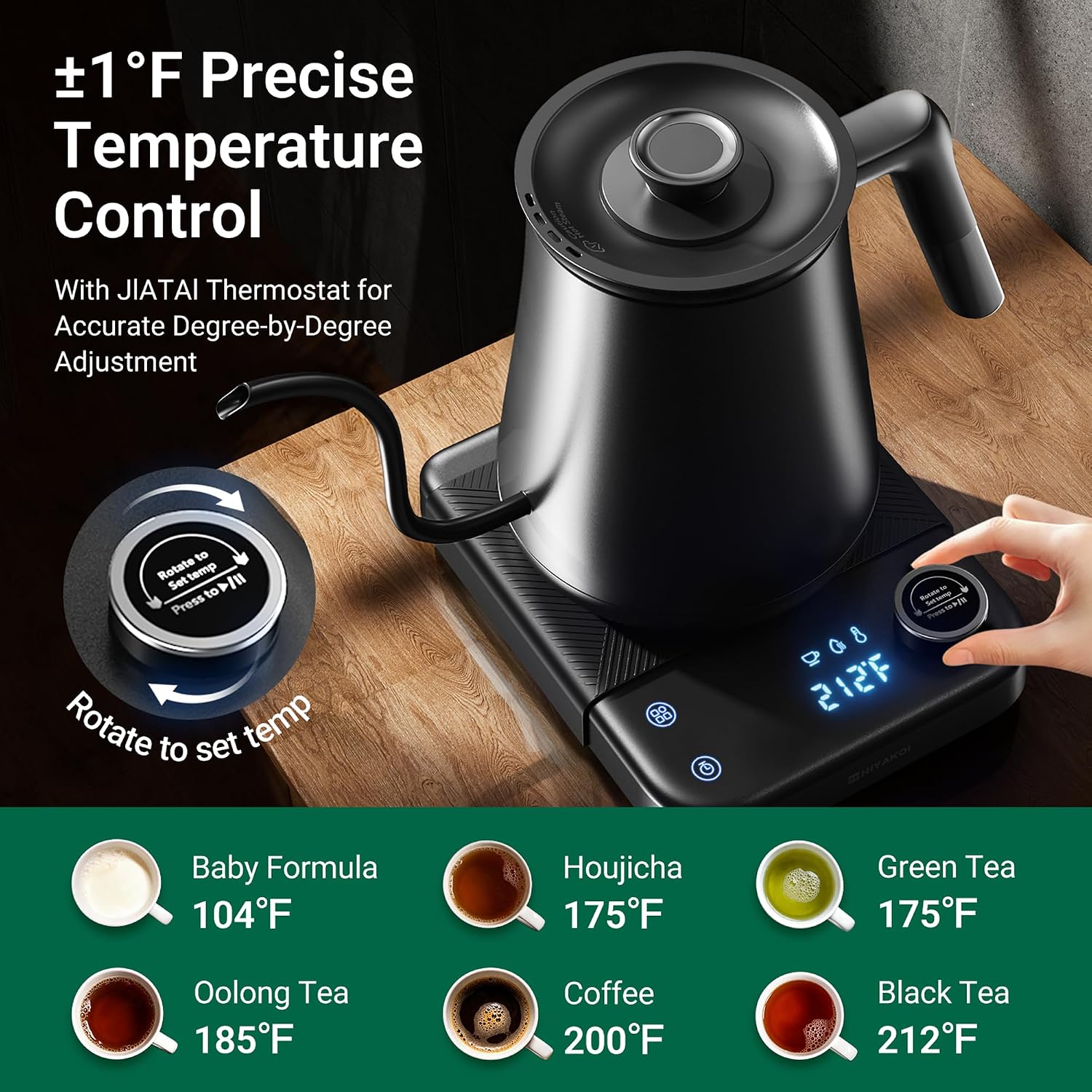 Электрический чайник с гибким  – обзор и цена Electric Kettle Temperature Control