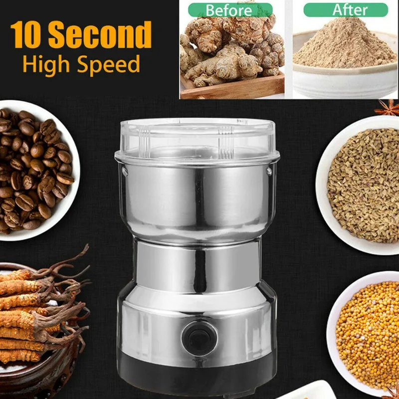 Электрическая кофемолка 110-22 – обзор и цена Coffee Bean Grinder Electric