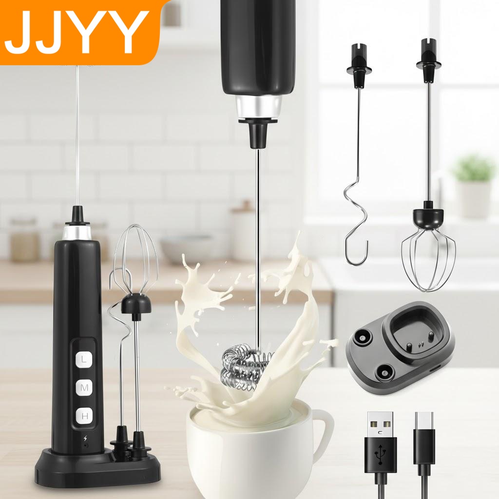 USB-перезаряжаемый ручной вспе – обзор и цена Electric Milk Frother Handheld