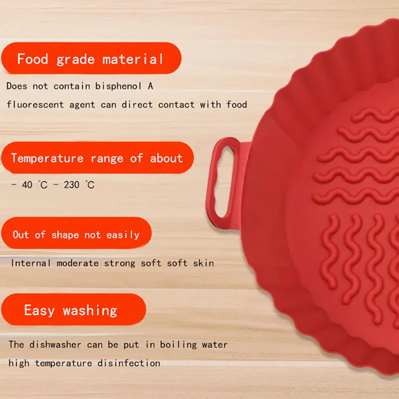 Силиконовые вкладыши для фритю – обзор и цена Air Fryer Silicone Pot Liner