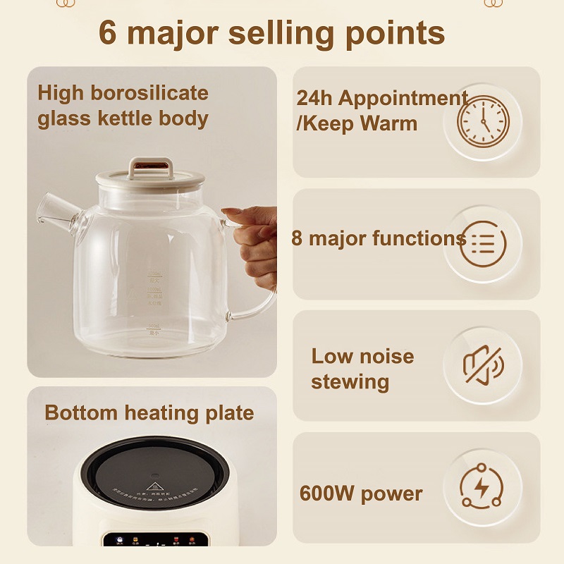Многофункциональный электричес – обзор и цена Electric Kettle Temperature Control
