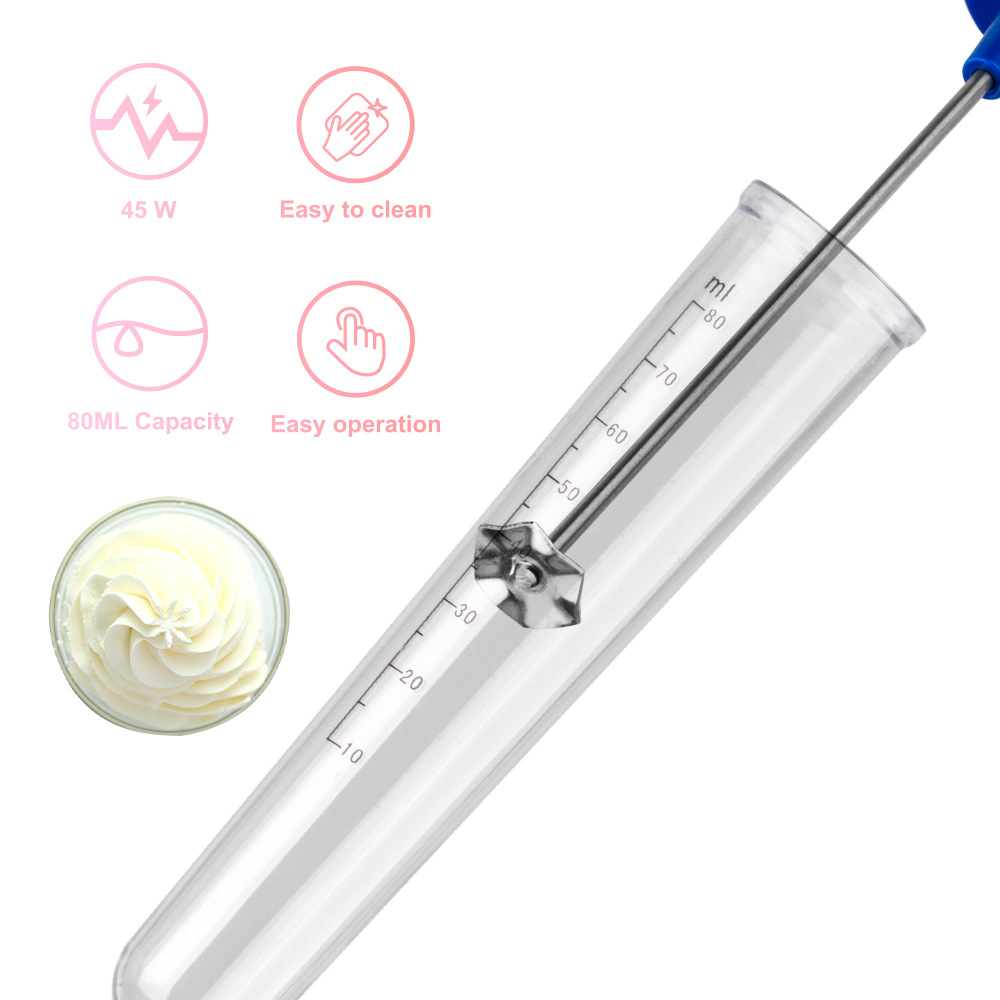 Новый электрический вспенивате – обзор и цена Electric Milk Frother Handheld